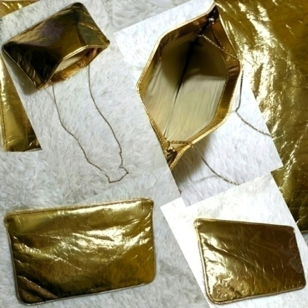 Vintage gold foil
